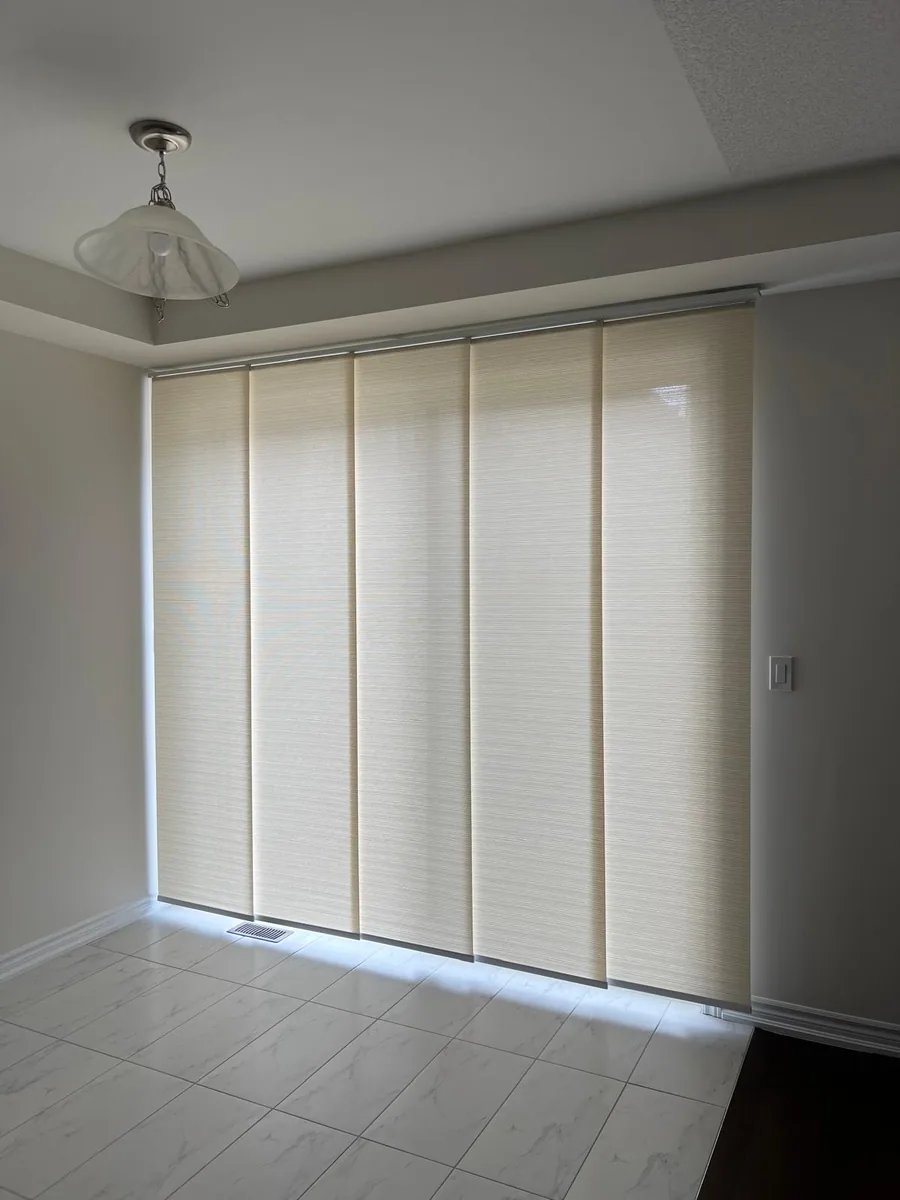 Custom blinds, shades, shutters, and drapery installed for Thornhill and GTA homes
