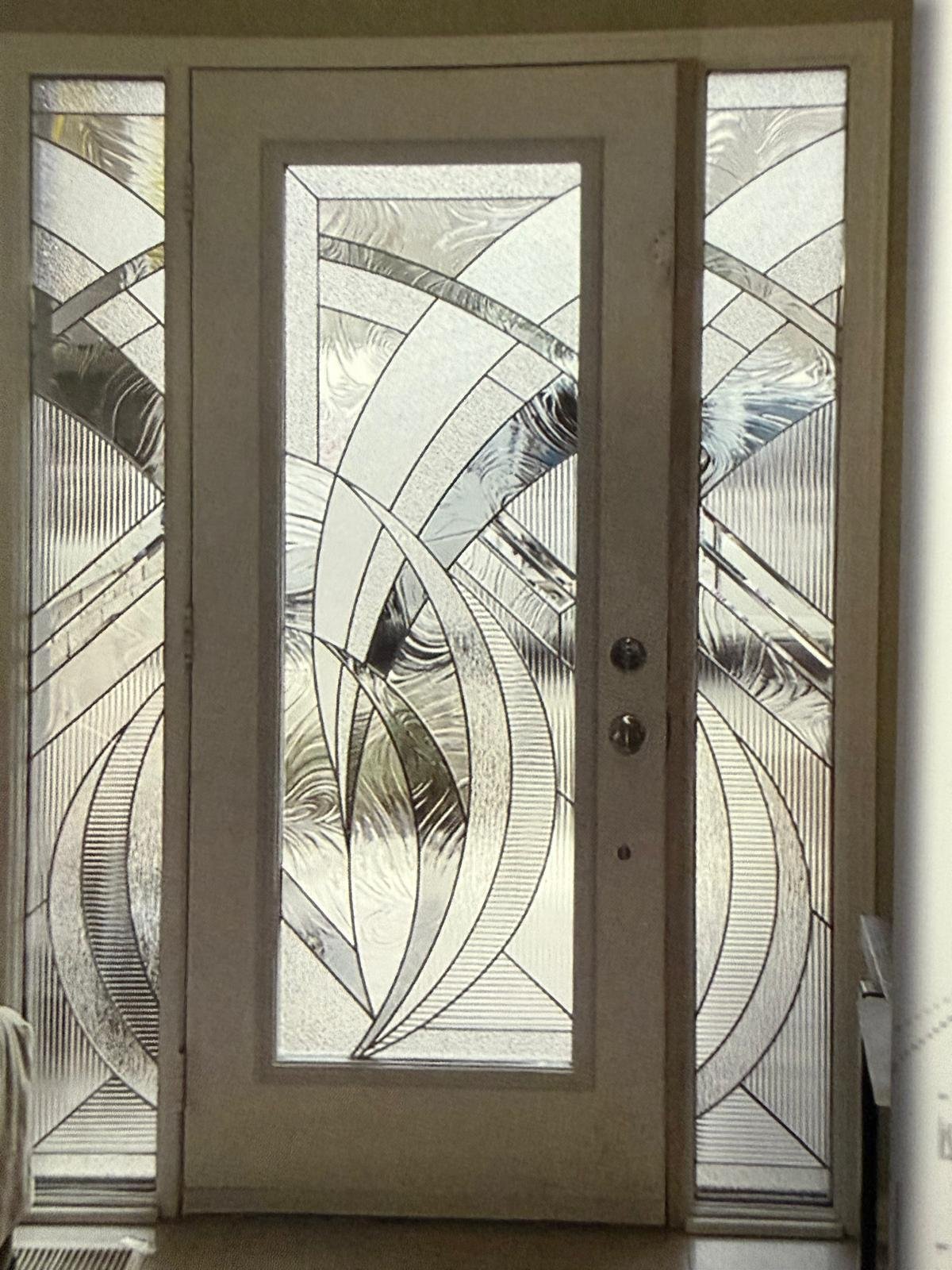Modern aluminum door installation in the GTA